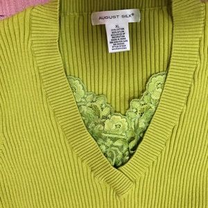 Summer Lace Stretch Top